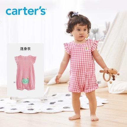 Carter's 孩特 婴儿短袖连体衣