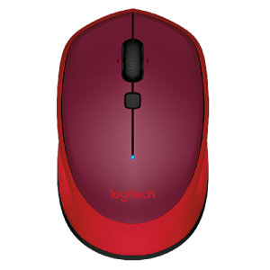 logitech 罗技 M336 无线蓝牙鼠标 红色