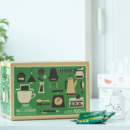 UCC 悠诗诗 滴滤式职人挂耳咖啡（深厚浓郁） 100包