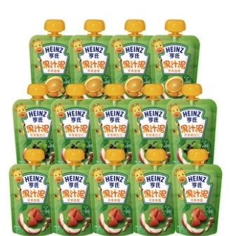 Heinz 亨氏 婴儿小绿包果泥 120g*14袋