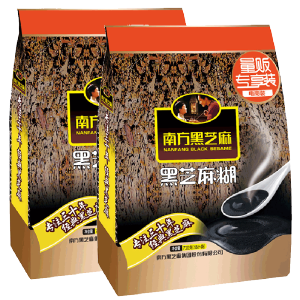 南方 黑芝麻糊 原味/无糖/含糖 
 720g*2袋
