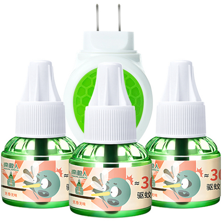 Nan ji ren 南极人 电热蚊香液组合 3液1器