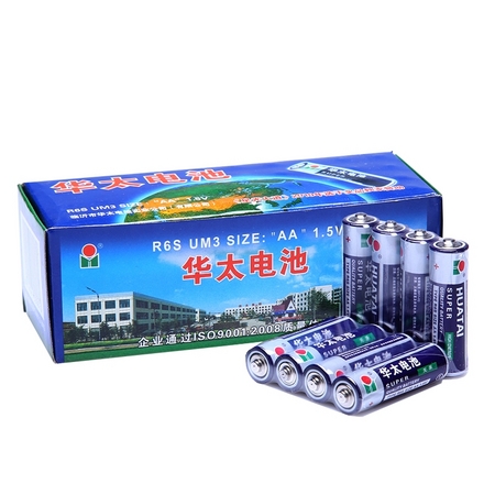华太 碳性电池 5号 24粒