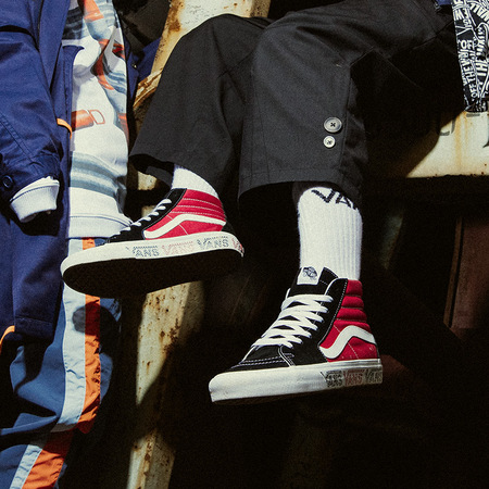 VANS 范斯 VN0A4BV6SXX1 男女款高帮板鞋