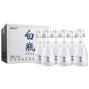 百年老字号 义庆隆 青小乐 52度纯粮白酒 500ml*6瓶