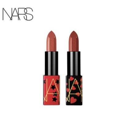 NARS 纳斯 敢耀唇膏克劳黛限定 口红礼盒（红棕色+奶茶色）
