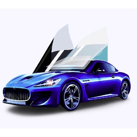 PLUS会员：SWITTON 瑞盾 汽车贴膜 R6淡蓝前挡+中黑側后