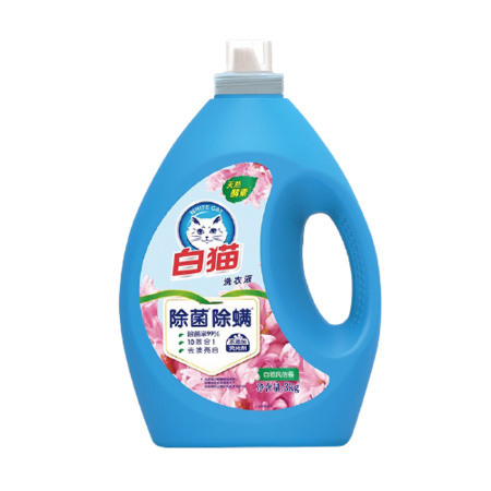 88VIP：Baimao 白猫 除菌除螨洗衣液 3kg