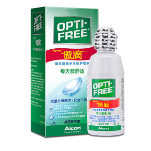美国进口 爱尔康 隐形近视眼镜护理液 120ml