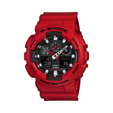 CASIO 卡西欧 G-SHOCK系列 GA-100B-4ADR 男士石英腕表