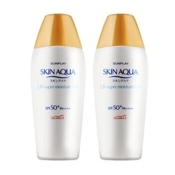 Mentholatum 曼秀雷敦 新碧双重保湿水感防晒露 SPF50+PA++++ 80g*2