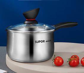 SUPOR 苏泊尔 ST16Z1 不锈钢多功能小煮锅 16cm