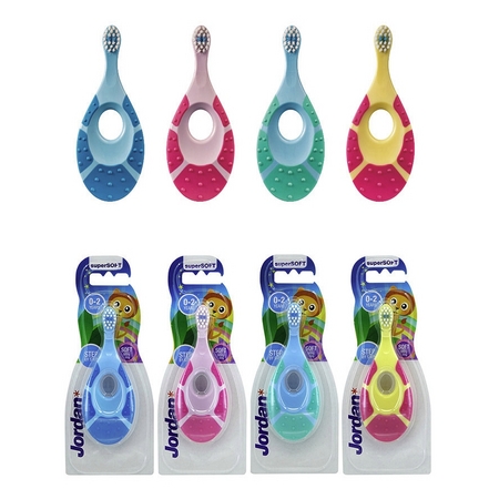 Jordan 婴幼儿软毛牙刷 2支装