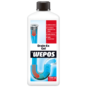 德国进口 WEPOS 强效管道疏通液 3秒速通 1L 不伤管道