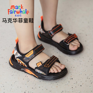 马克华菲 2021年款 男童露趾软底防滑沙滩鞋