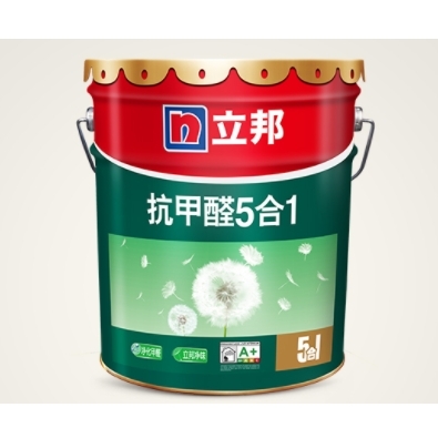 立邦 抗甲醛净味五合一乳胶漆 18L