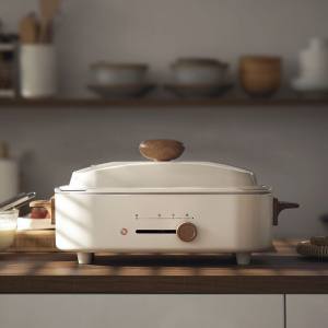 olayks 煎煮炸炒焖烤 多功能料理锅