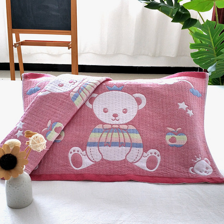 柳庭 枕巾纯棉小号一对 32*52cm