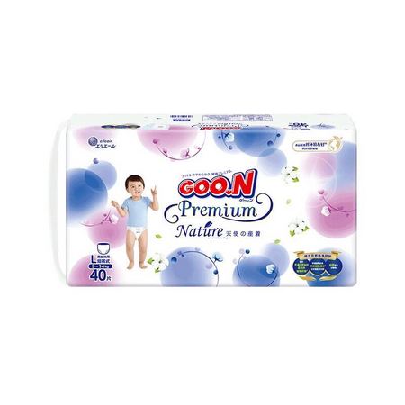 PLUS会员：GOO.N 大王 天使自然之恩系列 拉拉裤 L40片