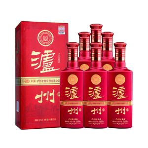 泸州老窖 绵藏52度白酒 500ml*6瓶