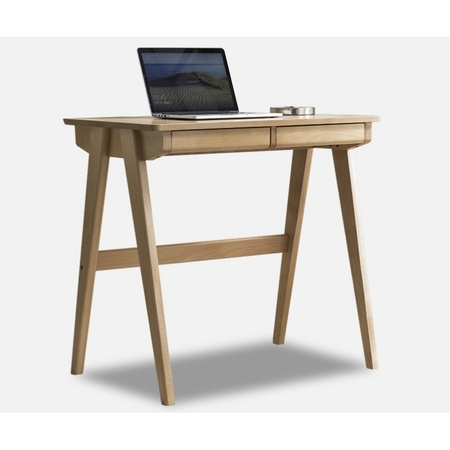 治木工坊 纯实木榉木书桌