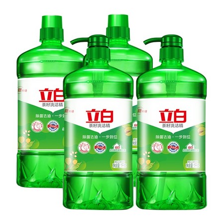 88VIP：Liby 立白 天然茶籽洗洁精 4kg