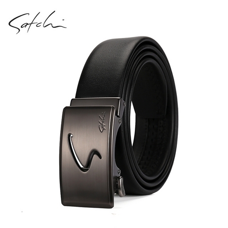 SATCHI 沙驰 AD04554-4HNB 男士皮带