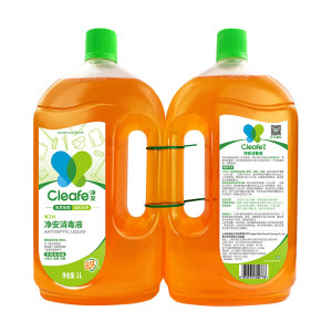 天猫超市 净安 家用杀菌清洁消毒液 1L*2瓶