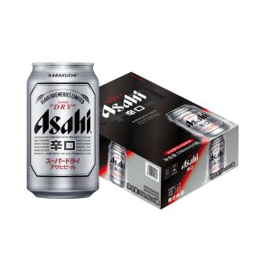 日本 朝日 ASAHI 超爽系列生啤 330ml*24罐