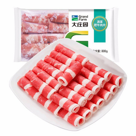 Grand Farm 大庄园 肥牛肉片 500g