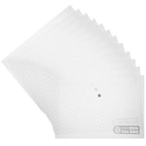 M&G 晨光 ADM94517 斜纹纽扣袋 12个装 A4