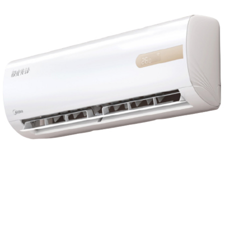 Midea 美的 KFR-35GWN8MHA1 大1.5匹 变频 壁挂式空调 极地白