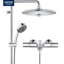 GROHE 高仪 26462000顶喷+34598000龙头 恒温花洒套装
