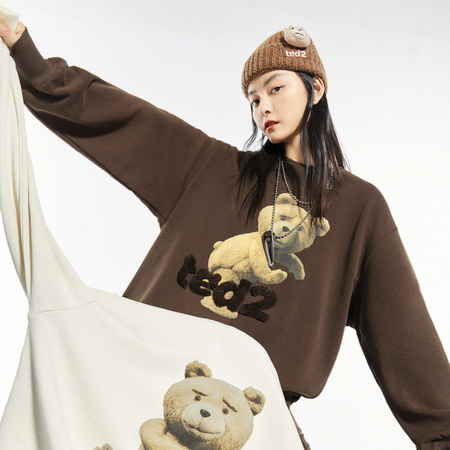 PEACEBIRD 太平鸟 A6DCB1225 女款圆领卫衣