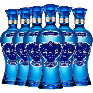 天猫超市 洋河 蓝色经典 42度海之蓝 520ml*6瓶 976元包邮