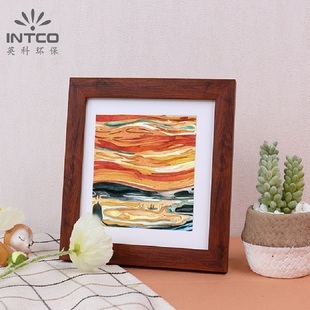 INTCO/英科环保 免打孔油画棒相框摆台