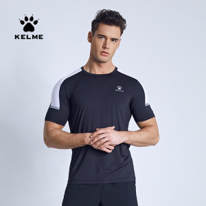 西班牙人赞助商 Kelme 卡尔美 男士运动速干短袖T恤