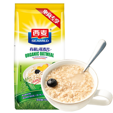 SEAMILD 西麦 有机燕麦片 770g*2袋