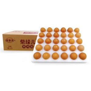 天猫超市 北京奥运会供应商 德青源 柴垛儿鲜鸡蛋 30枚装/1.29kg