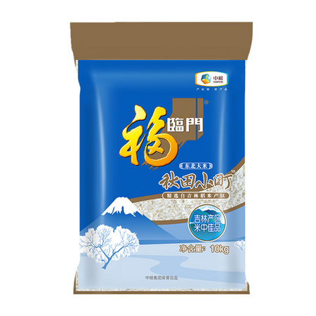 88VIP：福临门 秋田小町米 10kg