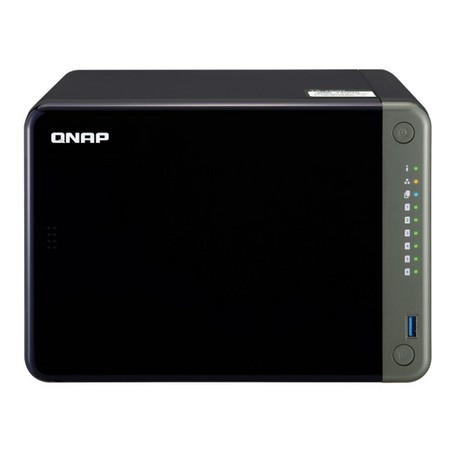QNAP 威联通 TS-653D 6盘位 NAS存储 黑色 (J4125、4GB)