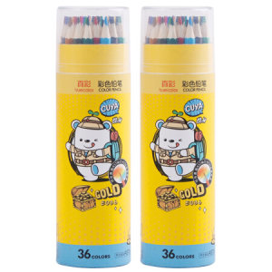 PLUS会员：truecolor 真彩 CK-036 秘密花园系列 彩色铅笔 36色