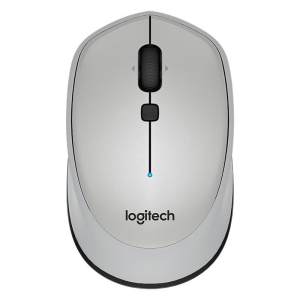 logitech 罗技 M336 蓝牙无线鼠标 1000DPI 灰色