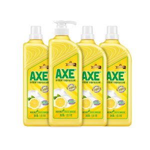 香港 斧头牌 AXE 柠檬洗洁精 1.01kg*4瓶