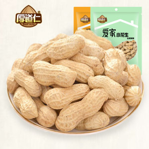 厚道仁爱家 炒花生 小花生500gX2袋