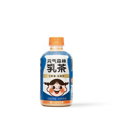 临期品：Genki Forest 元気森林 原味乳茶 300ml*15瓶