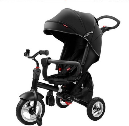 Pouch 帛琦 B06 儿童三轮车 黑色