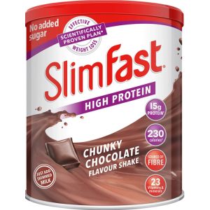 英国 slimfast 代餐奶昔 450g/罐 23种营养 低脂低热量
