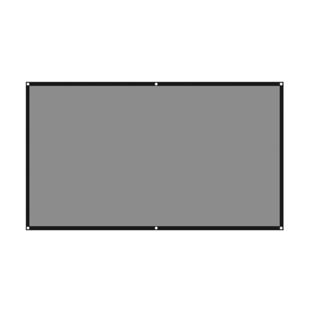 LEJIADA 乐佳达 L8 抗光幕布 软幕 30英寸（16:9）送魔术贴