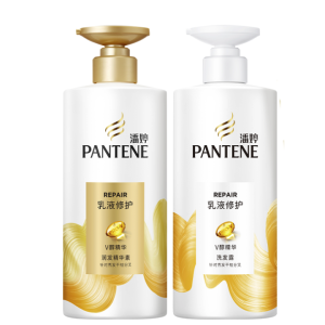 PANTENE 潘婷 乳液修护套装 （洗发水500ml+护发素500ml+发膜70ml）